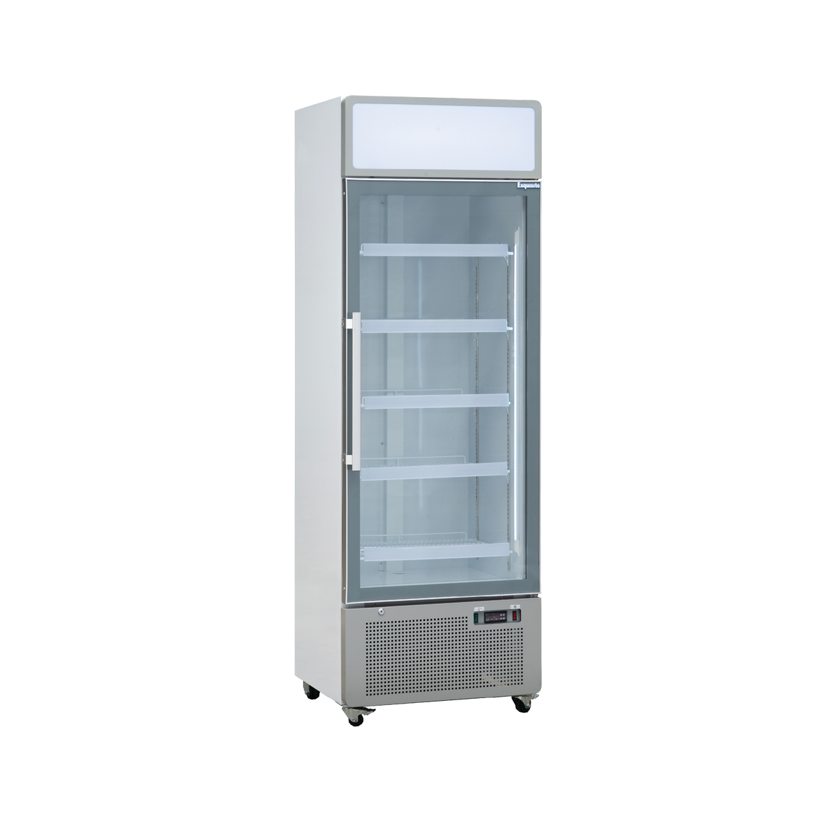 Exquisite DC440P One Glass Door Upright Refrigerator