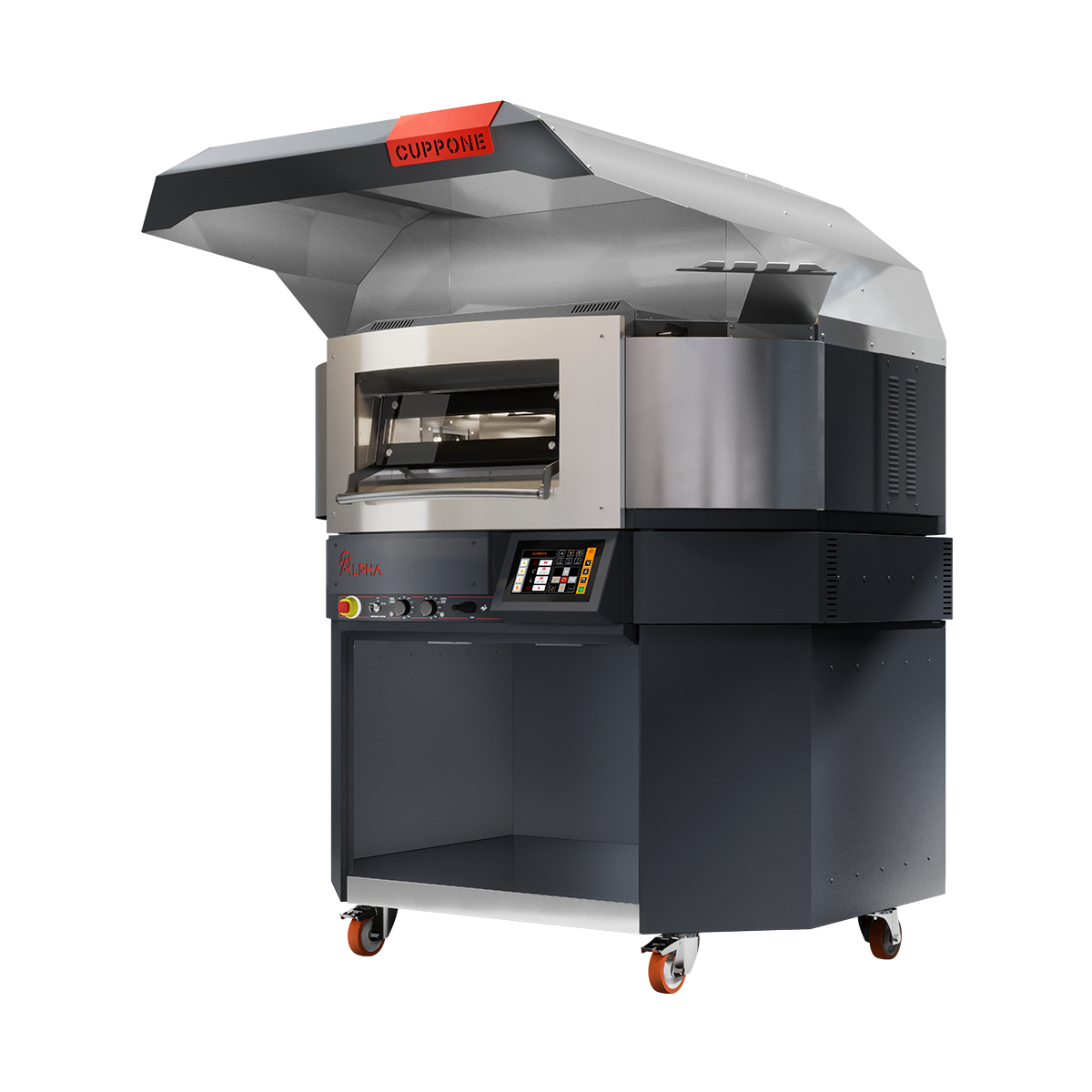 Cuppone - Alpha - Electric Pizza Oven with Rotating Cooking Plate - 8 Pizza Capacity
