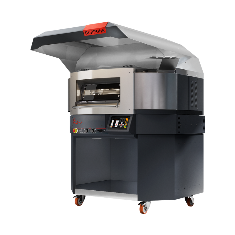 Cuppone - Alpha - Electric Pizza Oven with Rotating Cooking Plate - 8 Pizza Capacity