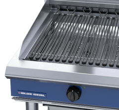 Blue Seal Evolution Series E594D-LS - 600mm Electric Chargrill Leg Stand