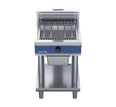 Blue Seal Evolution Series E594D-LS - 600mm Electric Chargrill Leg Stand