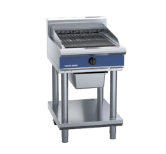 Blue Seal Evolution Series E594D-LS - 600mm Electric Chargrill Leg Stand