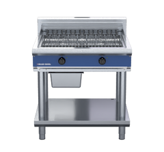 Blue Seal Evolution Series E596D-LS - 600mm Electric Chargrill Leg Stand