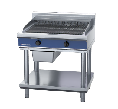 Blue Seal Evolution Series E596D-LS - 600mm Electric Chargrill Leg Stand