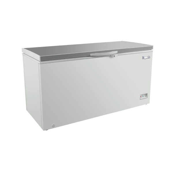 Exquisite ESS560H Stainless Steel Top Storage Chest Freezer