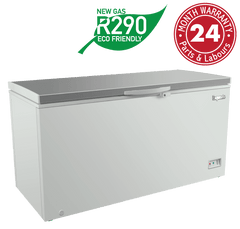 Exquisite ESS660H Stainless Steel Top Chest Freezer