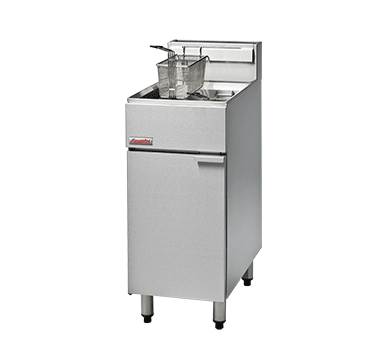 FastFri - FF18 - Single Pan Gas Deep Fryer - 18L