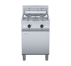Waldorf 800 Series FN8235E - 600mm Twin Pan Electric Fryer