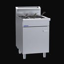 LUUS 3 Basket Split V-Pan Fryer