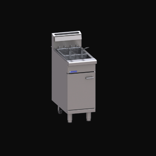 Luus - FVG 400mm V-Pan 2 Basket Fryer