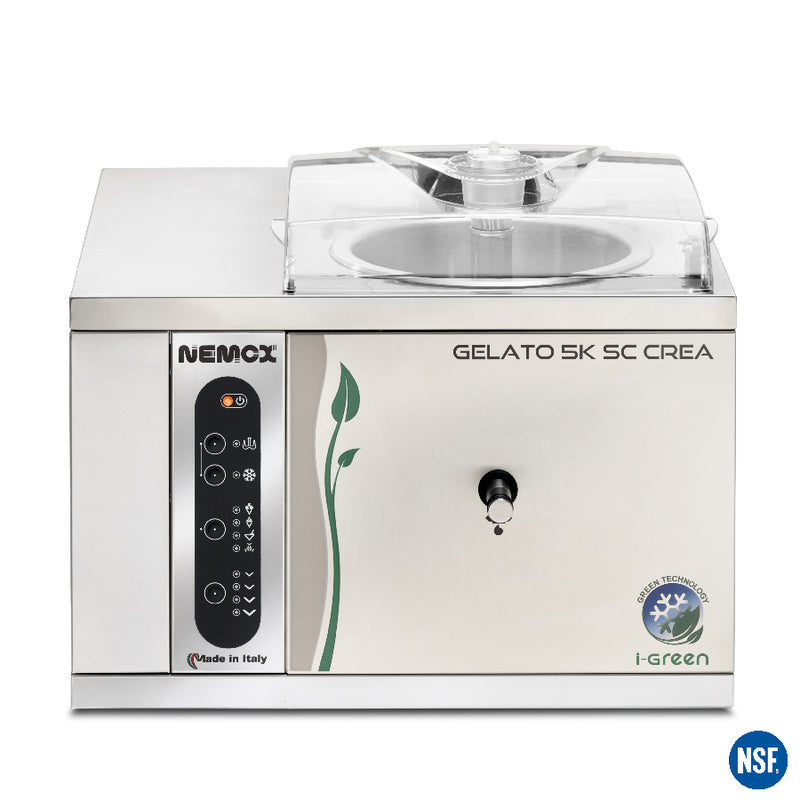 Nemox Benchtop Ice Cream Machine - 5K Crea Sc I-Green