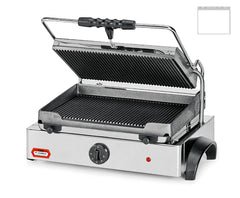 Fiamma Contact Grill - Grooved Upper/Smooth Lower Plates