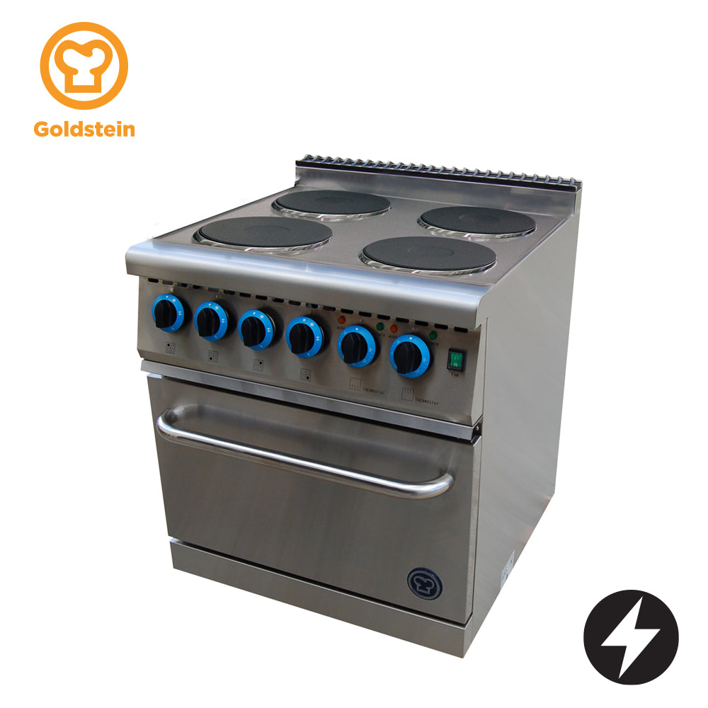 Goldstein GR/EE710FF - 2 Hot Plates & Griddle - Fan Forced Electric Oven