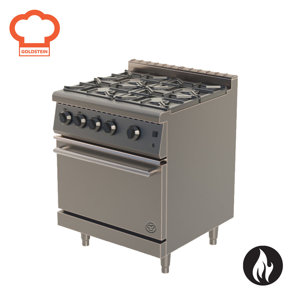 Goldstein GR/G710FF - 4 Burner Fan Forced Gas Oven