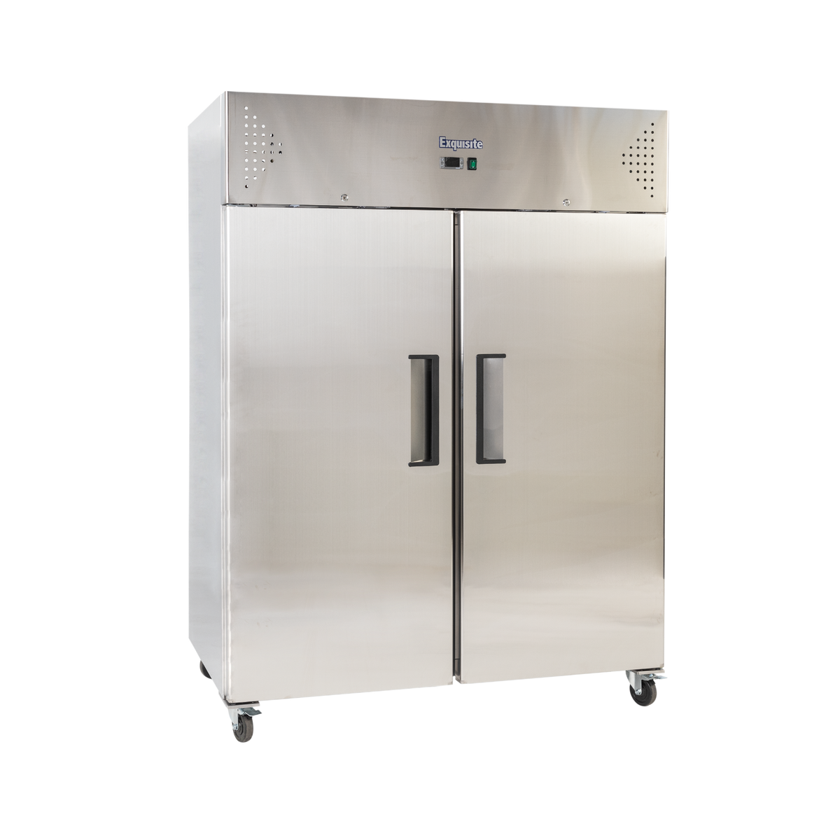 Exquisite GSC1200H Two Solid Doors Upright Refrigerator