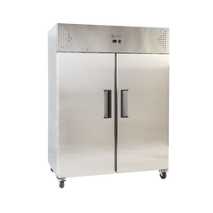 Exquisite GSC1410H Two Solid Doors Upright Storage Refrigerators