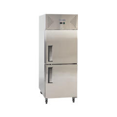 Exquisite GSC652H One Split Solid Door Upright Storage Refrigerators