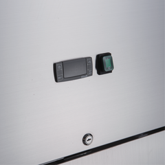 Exquisite GSF650H One Solid Door Upright Storage Freezers