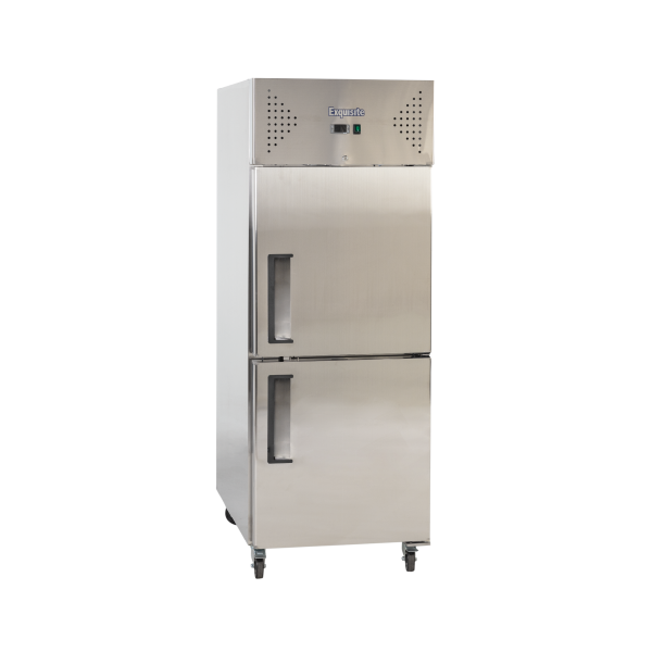 Exquisite GSF652H One Split Solid Door Upright Storage Freezers