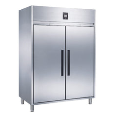Glacian Stainless Steel Upright 2 Door Freezer