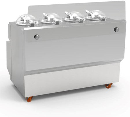 Frigomat GX4 Fresh Gelato Make And Serve Machine - Water Cooling Method