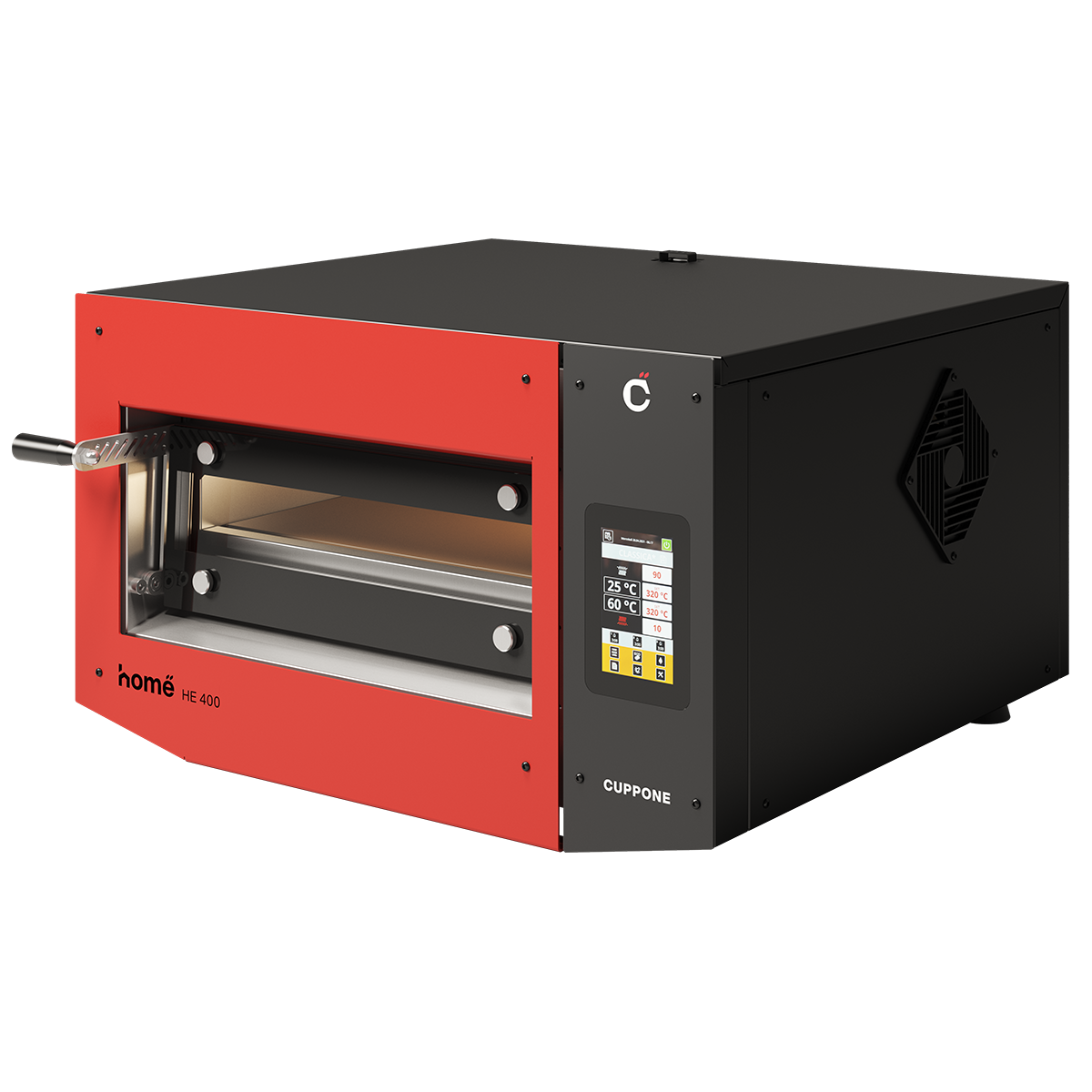 Cuppone - HE400TSN - Electric Corderite Stone Base Compact Pizza Oven