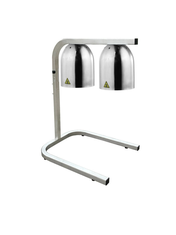 Double Benchtop Heat Lamp