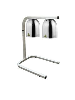 Double Benchtop Heat Lamp