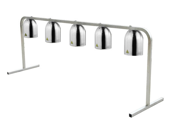 Quintuple Benchtop Heat Lamp