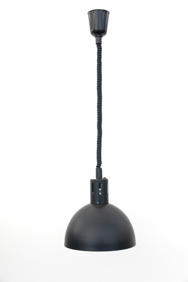 Heat Lamp Matte Black Saturn
