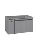 Williams Opal - Two Door Stainless Steel Remote Under Counter Refrigerator With Blown Air Well