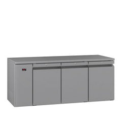 Williams Opal - Three Door Stainless Steel Remote Under Counter Refrigerator