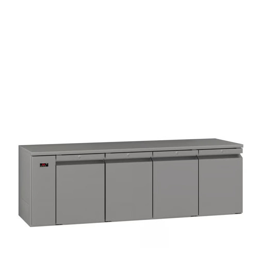 Williams Opal - Four Door Stainless Steel Remote Under Counter Refrigerator