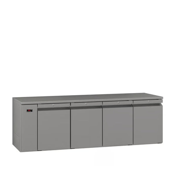 Williams Opal - Four Door Stainless Steel Remote Under Counter Refrigerator