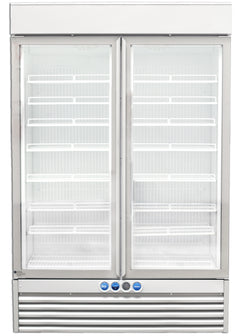 Iarp ASIA 115 2 Door Upright Glass Door Freezer