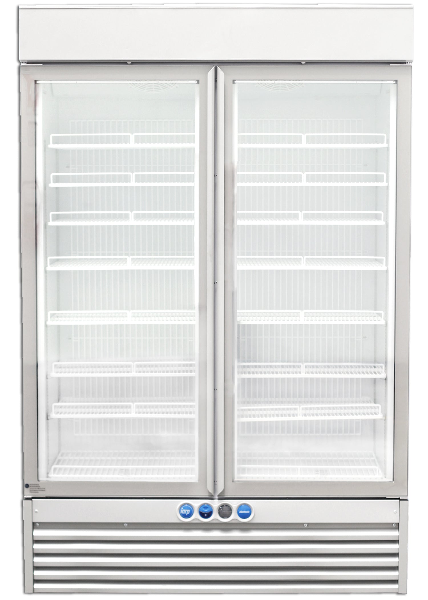 Iarp ASIA 115 2 Door Upright Glass Door Freezer
