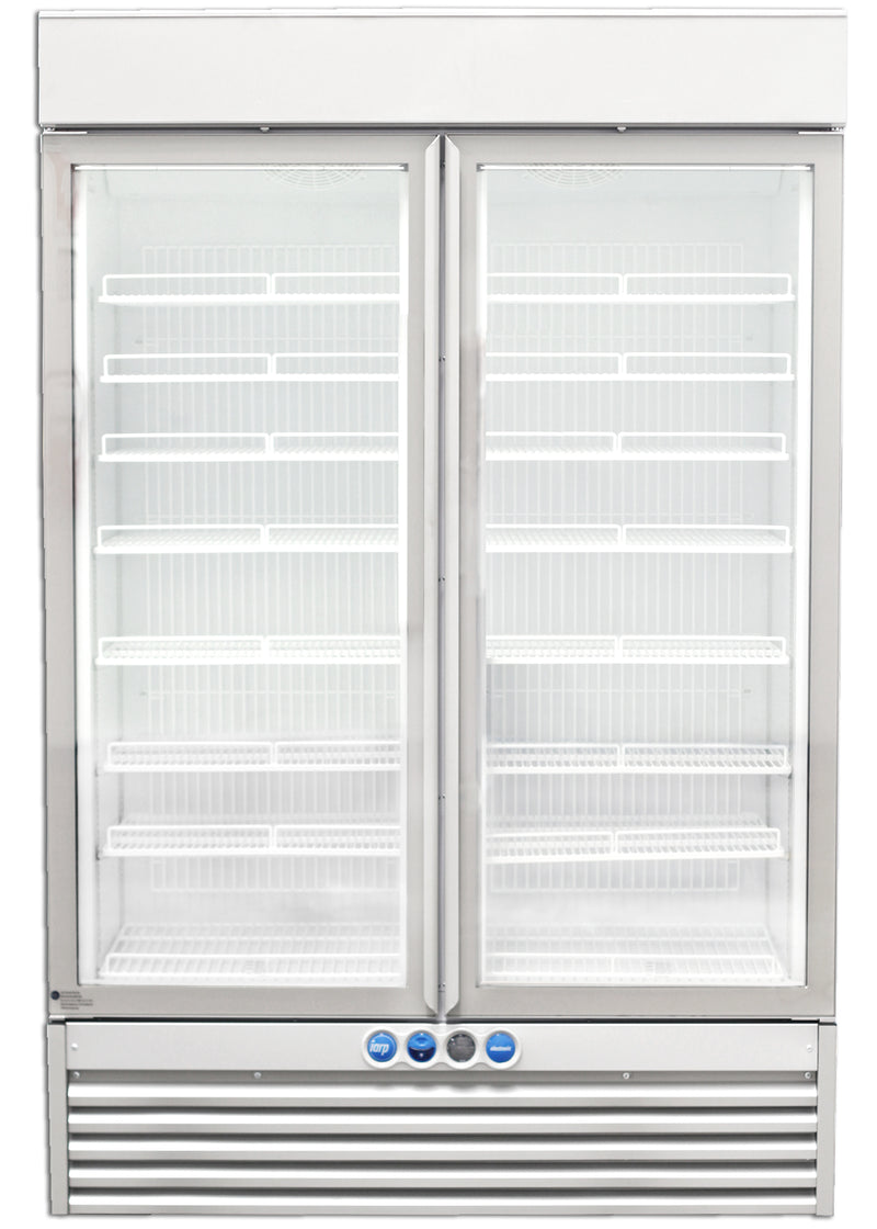 Iarp ASIA 115 2 Door Upright Glass Door Freezer
