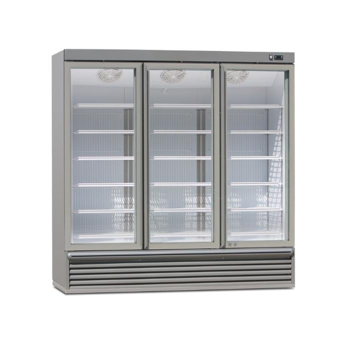 Iarp ASIA 165 3 Door Upright Glass Door Freezer