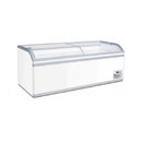 IARP KREA 260.9 Curved Glass Island Freezer