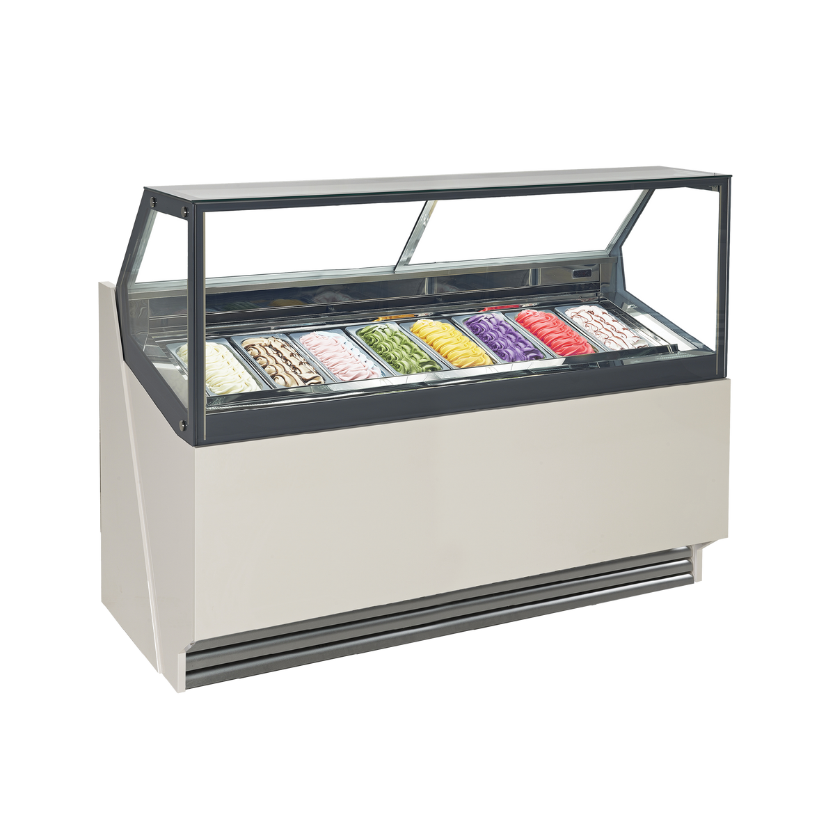 Exquisite IC8T 8x5L Ice Cream Scooping Freezer