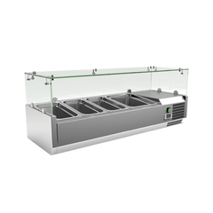 Exquisite ICT1200 Counter Top Preparation Chiller 3 x GN1/3 + 1 x GN1/2
