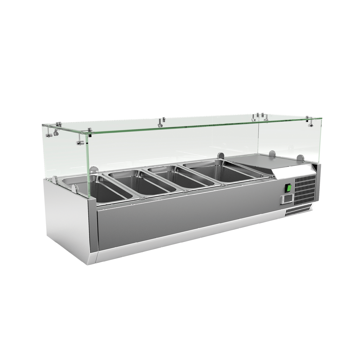 Exquisite ICT1200 Counter Top Preparation Chiller 3 x GN1/3 + 1 x GN1/2