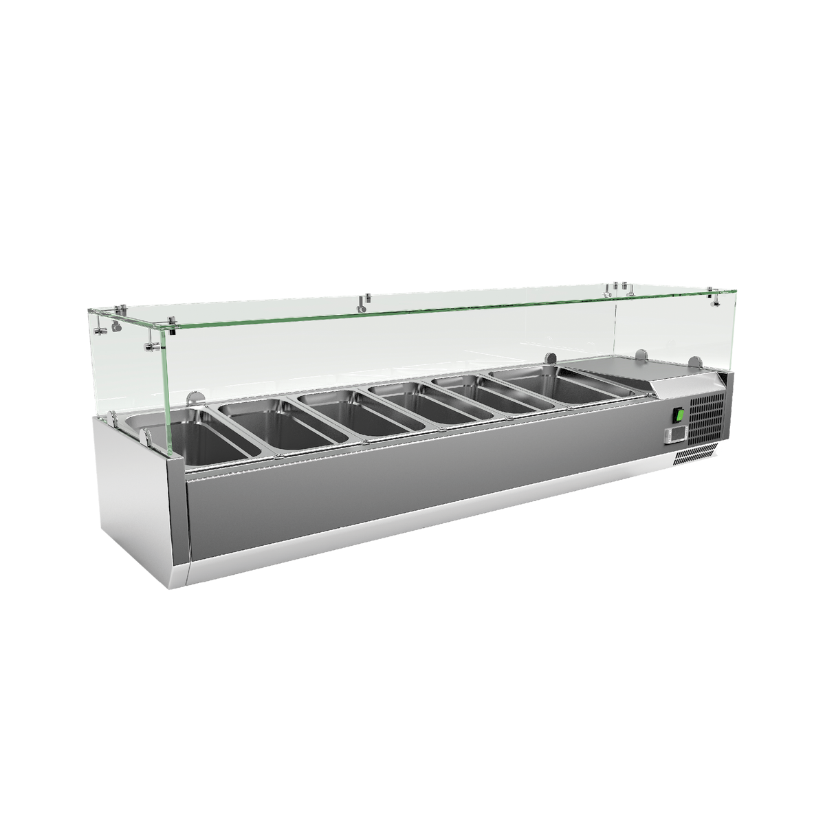 Exquisite ICT1500 Counter Top Preparation Chiller 5 x GN1/3 + 1 x GN1/2