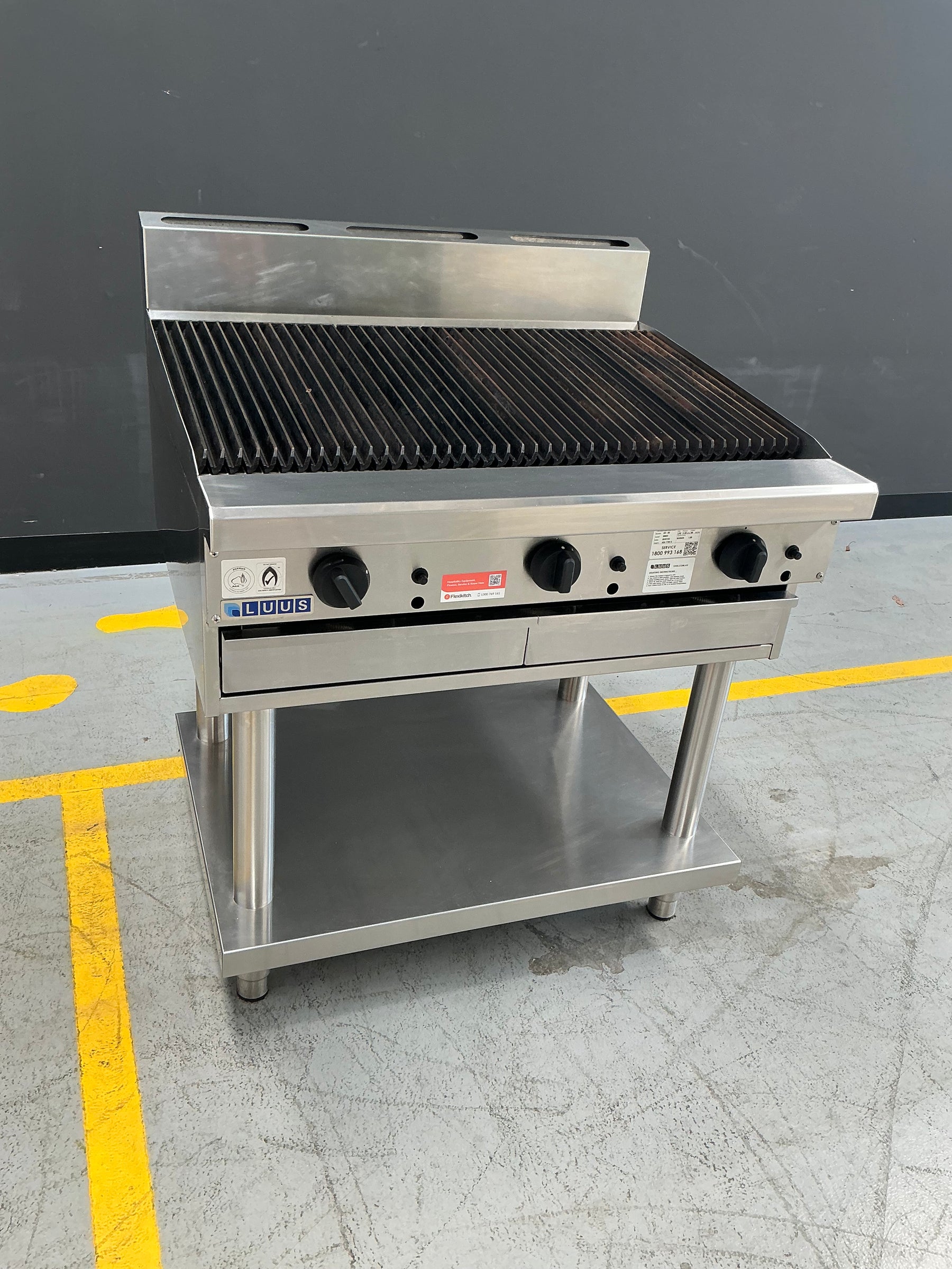 LUUS 900mm Chargrill