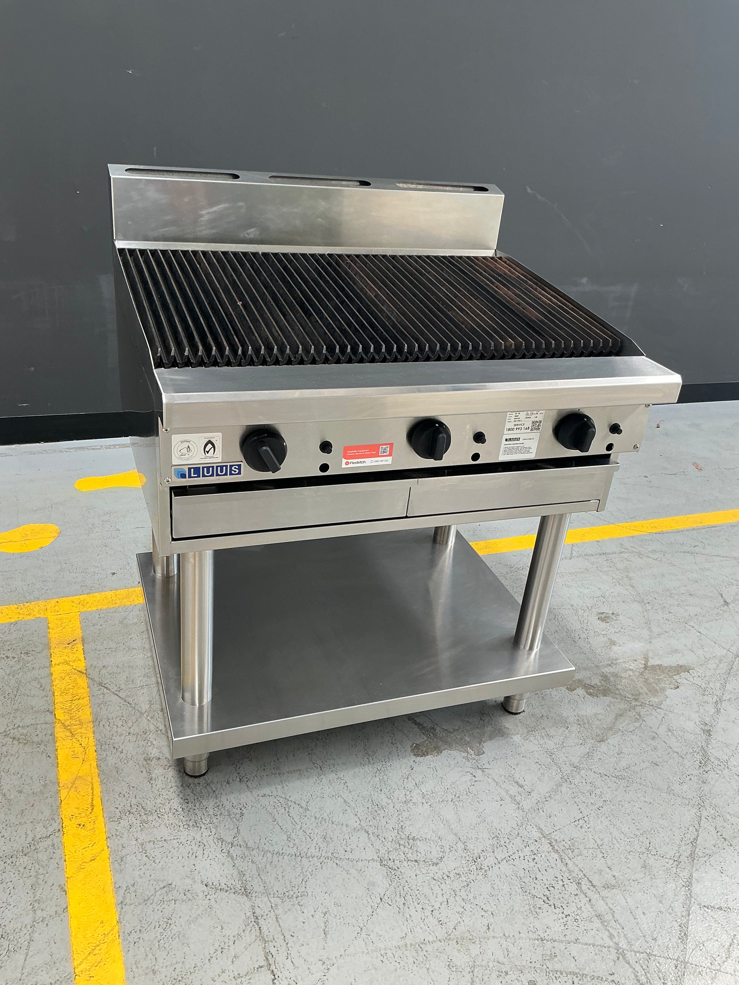 LUUS 900mm Chargrill
