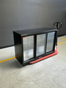 Exquisite UBC330S Three Sliding Doors Backbar Display Refrigerators