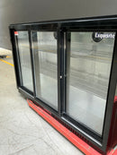 Exquisite UBC330S Three Sliding Doors Backbar Display Refrigerators