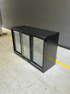 Exquisite UBC330S Three Sliding Doors Backbar Display Refrigerators