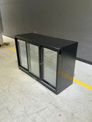 Exquisite UBC330S Three Sliding Doors Backbar Display Refrigerators