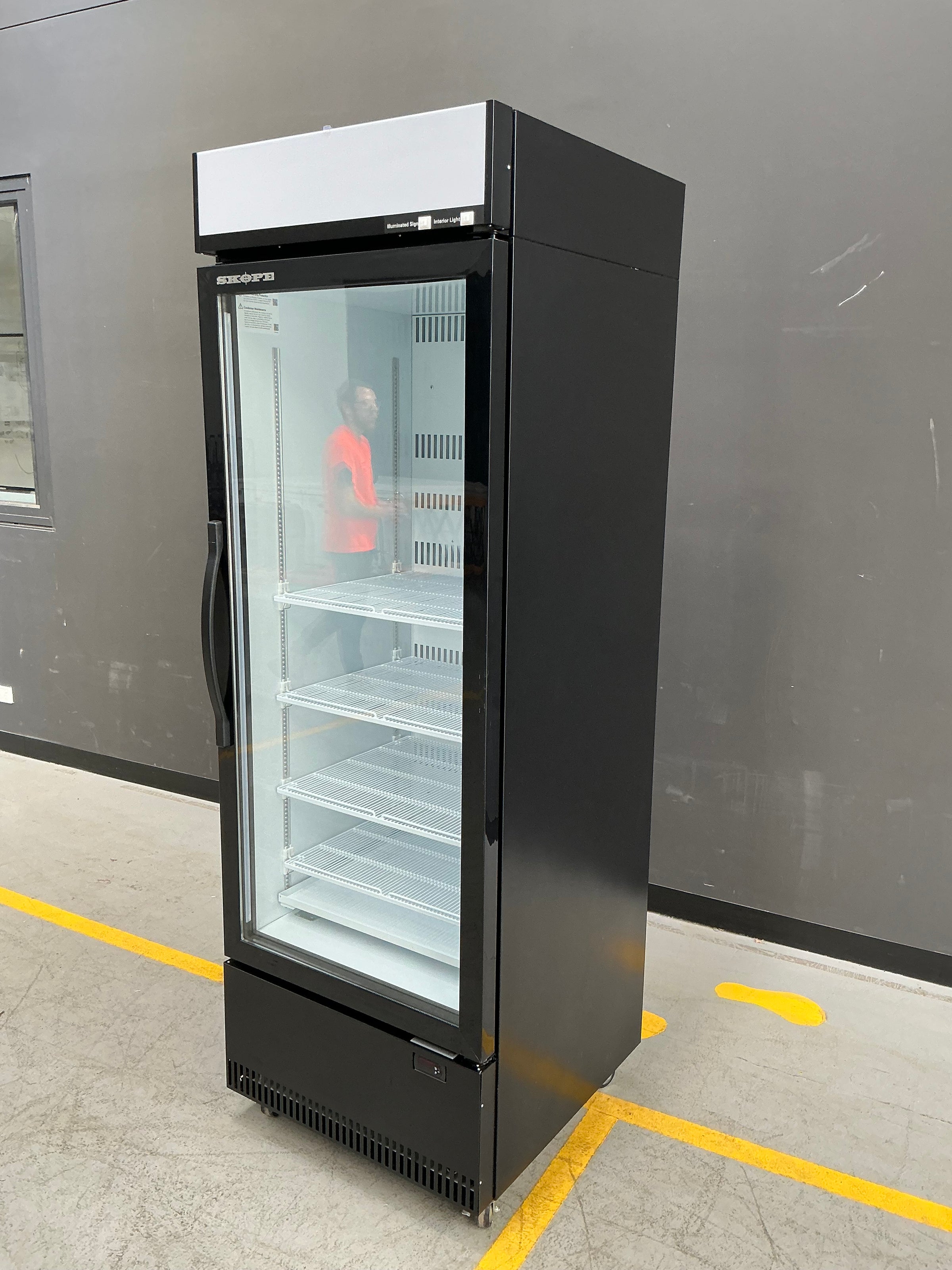 Skope - BCE600N - 1 Glass Door Display or Storage Fridge
